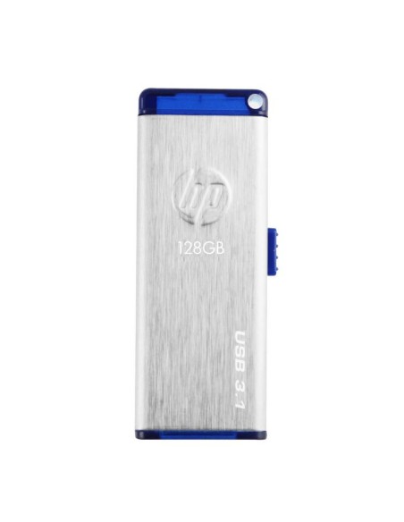 x730w unidad flash USB 128 GB USB tipo A 3.2 Gen 1 (3.1 Gen 1) Azul, Acero inoxidable