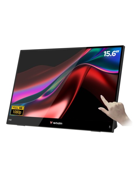 Portable 15.6" FHD Touch Monitor LIGHT Monitor portátil Negro 39,6 cm (15.6") LCD 1920 x 1080 Pixeles