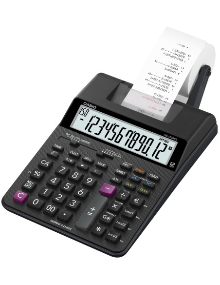 HR-150RCE calculadora Escritorio Calculadora de impresión Negro