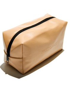 BEAUTYCASEPF neceser y maletín neceser Estuche de maquillaje Imitación piel Durazno