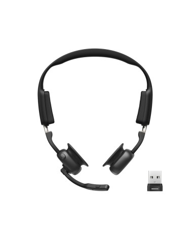 C610-AA-BK auricular y casco Auriculares Inalámbrico gancho de oreja Oficina/Centro de llamadas USB tipo A Bluetooth Negro