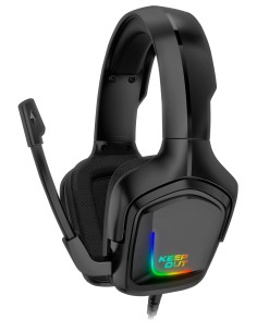HX601 auricular y casco Auriculares Alámbrico Diadema Juego USB tipo A Negro