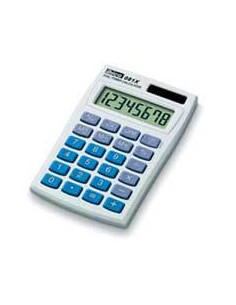 081X calculadora Bolsillo Calculadora básica Azul, Blanco
