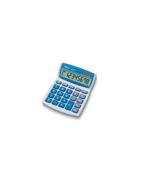 208X Escritorio Calculadora básica Azul, Blanco calculadora