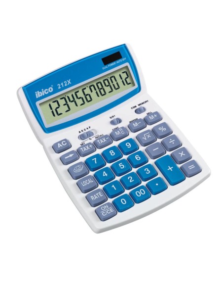 212X calculadora Escritorio Calculadora básica Azul, Blanco