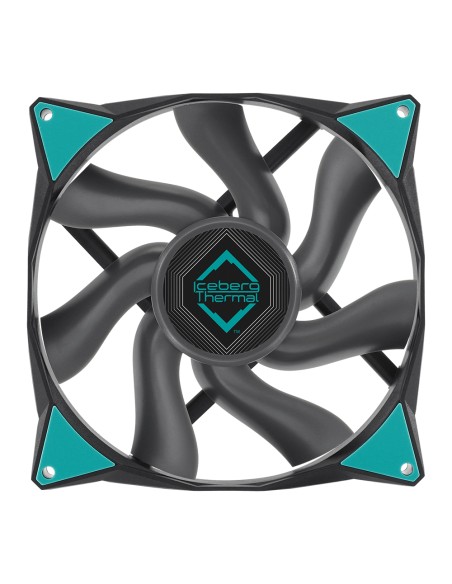 IceGALE Xtra Carcasa del ordenador Ventilador 14 cm Negro 1 pieza(s)