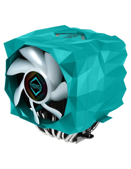 IceSLEET X9 Dual TR Procesador Enfriador 12 cm Verde azulado 1 pieza(s)