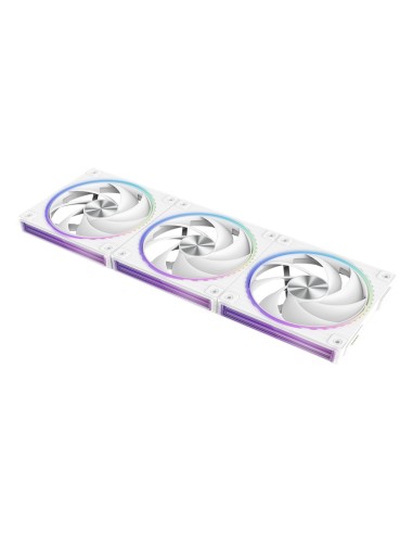 ZM-DF120 A3 WHITE sistema de refrigeración para ordenador Placa base Ventilador 12,4 cm Blanco 1 pieza(s)