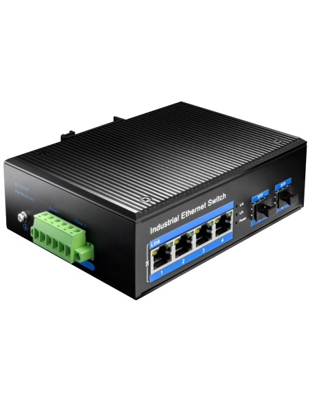 IG1004S2 switch No administrado L2 Gigabit Ethernet (10/100/1000) Energía sobre Ethernet (PoE) Negro