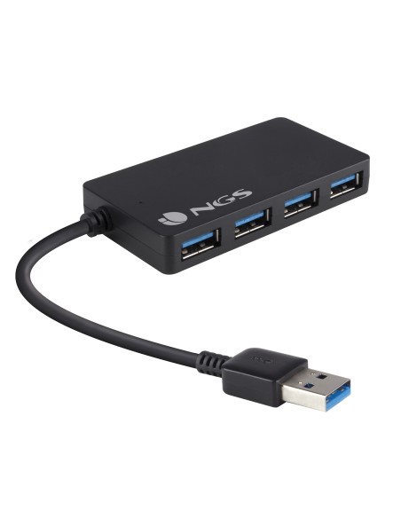 iHub 3.0 USB 3.2 Gen 1 (3.1 Gen 1) Type-A 5000 Mbit/s Negro