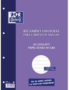 OXF REC 100H A4 90G PT3.5C/M 121051994