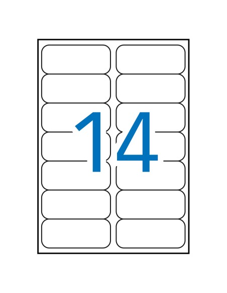 12113 etiqueta de impresora Blanco