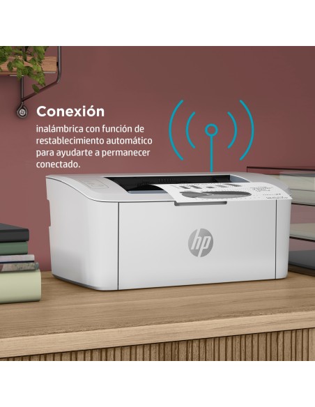 LaserJet Impresora M110w, Blanco y negro, Impresora para Oficina pequeña, Estampado, Tamaño compacto