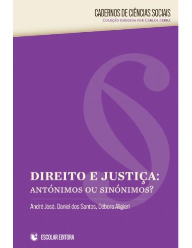 Direito e JustiCa Antonimos ou Sinonimos