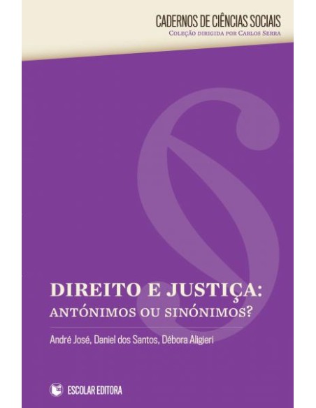 Direito e JustiCa Antonimos ou Sinonimos
