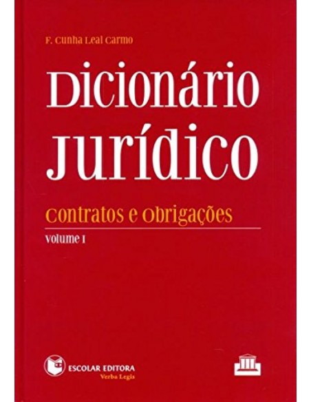 Dicionario Juridico Vol I