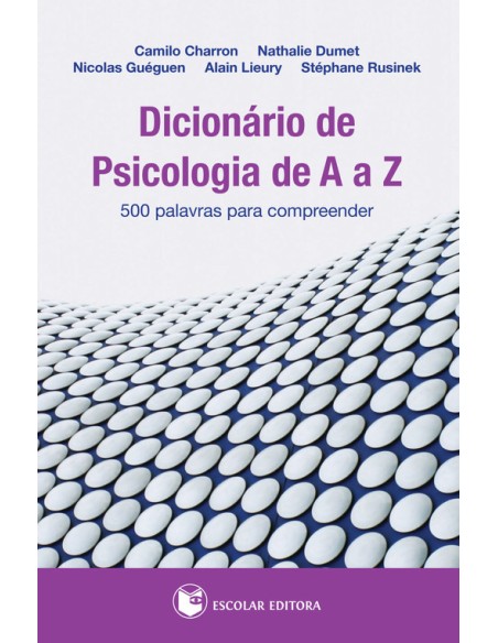 Dicionario de Psicologia de A a Z