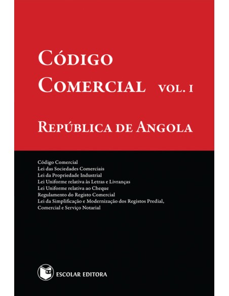Codigo Comercial Republica de Angola Vol I