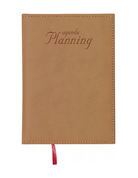 AGENDA PLANNING PERPETUO DÍA PÁGINA 21 X 29 CM CÁMEL DOHE 12133