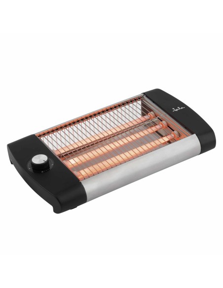 JETT1588 tostadora 600 W Negro, Acero inoxidable