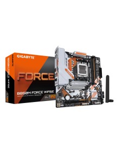 B850M FORCE WIFI6E Placa Base  Compatible con procesadores AMD Ryzen serie 9000, VRM digital de 8+2+2 fases, hasta 9600 MHz DDR