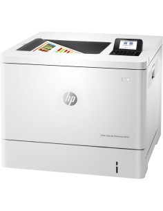 Color LaserJet Enterprise Impresora M554dn, Estampado, Impresión desde USB frontal  Impresión a dos caras 2