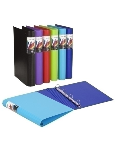 CARP. CARCHIVO COLORMAX A4 4 AN.40 VERDE 12161421 - Pack de 2 unidades