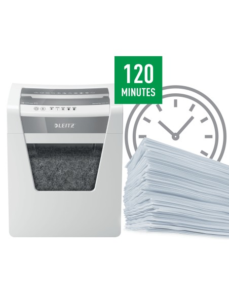 80020000 triturador de papel Microcorte 22,3 cm Blanco