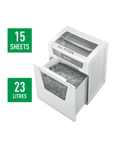 80030000 triturador de papel Corte cruzado 22,3 cm Blanco