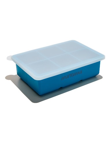 ICECUBESILBL bandeja cubito de hielo 6 pieza(s) Molde
