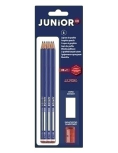 LAPIZ ALPINO JUNIOR - HB blister 6