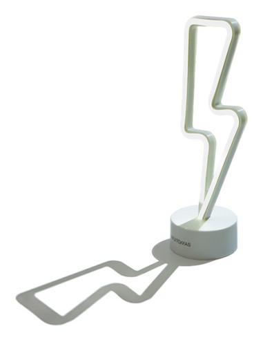 NEONTBOLT lámpara de mesa Bombilla(s) no reemplazable(s) Neon Blanco