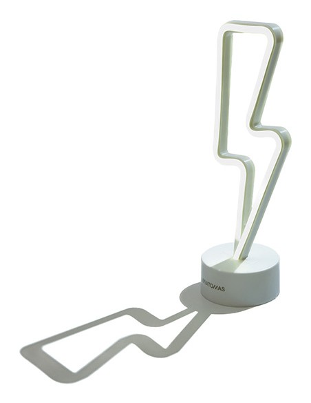 NEONTBOLT lámpara de mesa Bombilla(s) no reemplazable(s) Neon Blanco