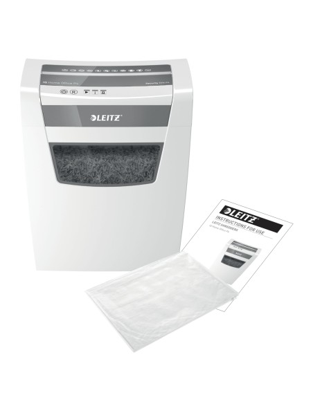 IQ Home Office P-4 triturador de papel Corte en partículas 22 cm Blanco