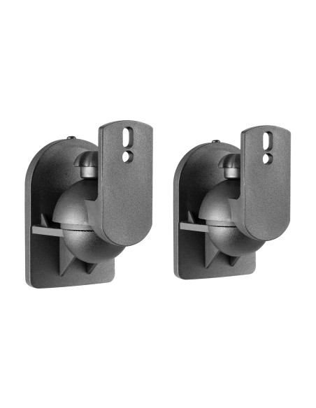 Soporte Universal De Pared Giratorio E Inclinable Para Altavoces, Negro