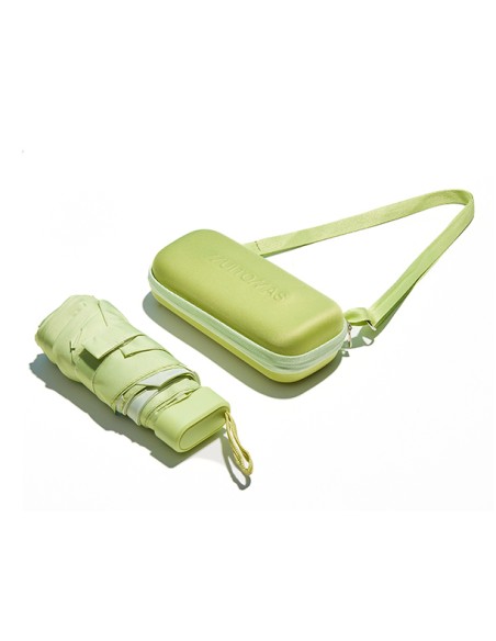 UMBRCASEGN paraguas Verde Metal Poliéster Compacto
