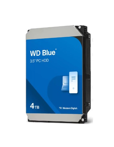 WD Blue 3.5-Inch PC HDD disco duro interno 4 TB 5400 RPM 128 MB 3.5" Serial ATA III
