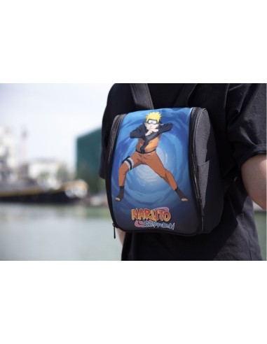 Naruto Mochila Nintendo Negro, Azul, Naranja