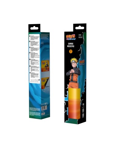 Naruto KX MOUSEPAD ORANGE Alfombrilla de ratón para juegos Naranja, Amarillo