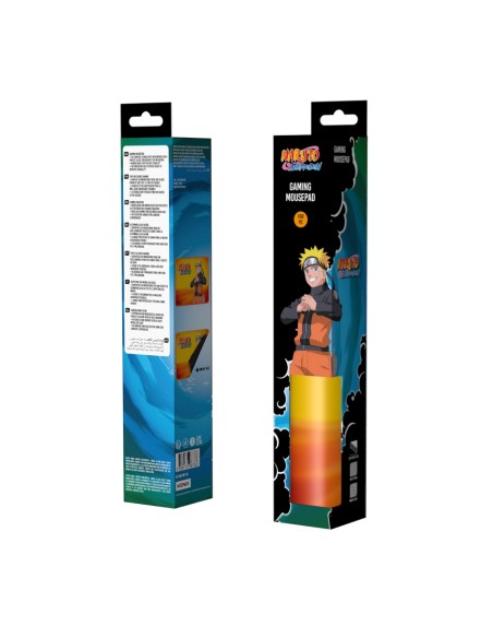Naruto KX MOUSEPAD ORANGE Alfombrilla de ratón para juegos Naranja, Amarillo