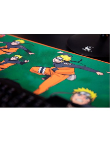 Naruto KX MOUSEPAD XXL GREEN Alfombrilla de ratón para juegos Multicolor