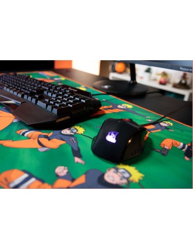 Naruto KX MOUSEPAD XXL GREEN Alfombrilla de ratón para juegos Multicolor
