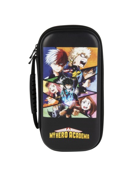My Hero Academia Funda protectora rígida Nintendo EVA (Etileno Acetato de Vinilo) Negro, Multicolor