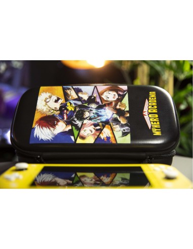 My Hero Academia Funda protectora rígida Nintendo EVA (Etileno Acetato de Vinilo) Negro, Multicolor