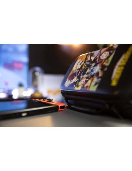 My Hero Academia Funda protectora rígida Nintendo EVA (Etileno Acetato de Vinilo) Negro, Multicolor