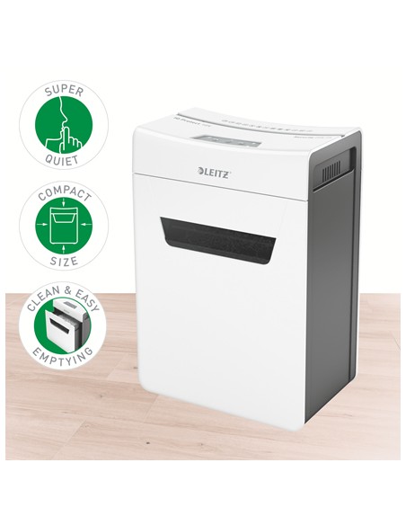 80920000 triturador de papel Gris, Blanco