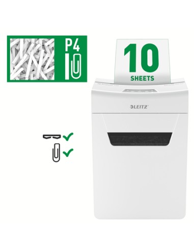 80920000 triturador de papel Gris, Blanco