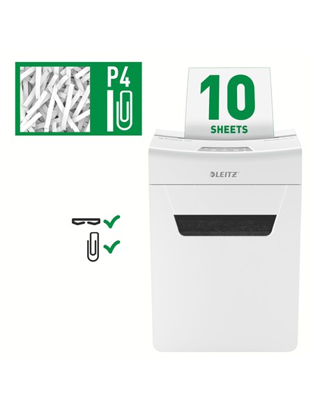 80920000 triturador de papel Gris, Blanco