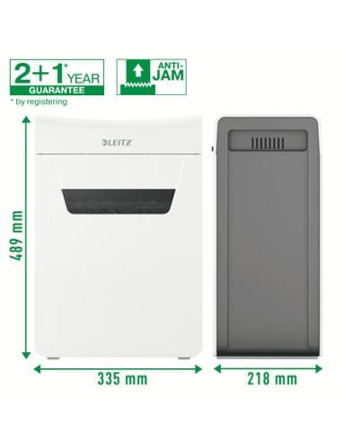 80920000 triturador de papel Gris, Blanco