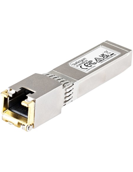 Módulo Transceptor SFP+ Compatible con HPE 813874-B21 - 10GBASE-T - SFP a RJ45 Cat6 / Cat5e - SFP+ Ethernet Gigabit de 10Gb - R